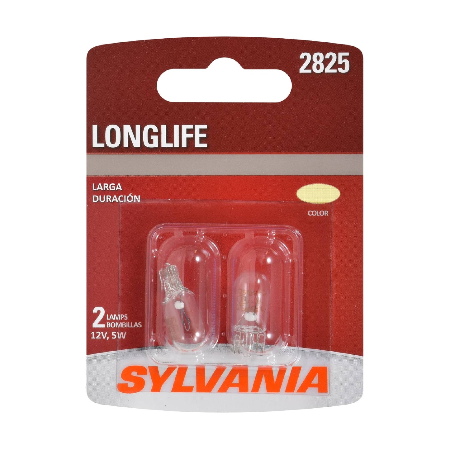 Sylvania 2825 Long Life Mini Bulb Pack of 2 - Product image 1