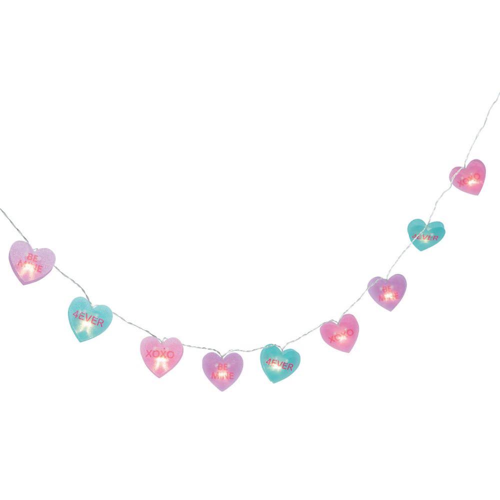 Conversation Hearts String Lights - Home Decor - 1 Piece, 13933356 - Product image 1