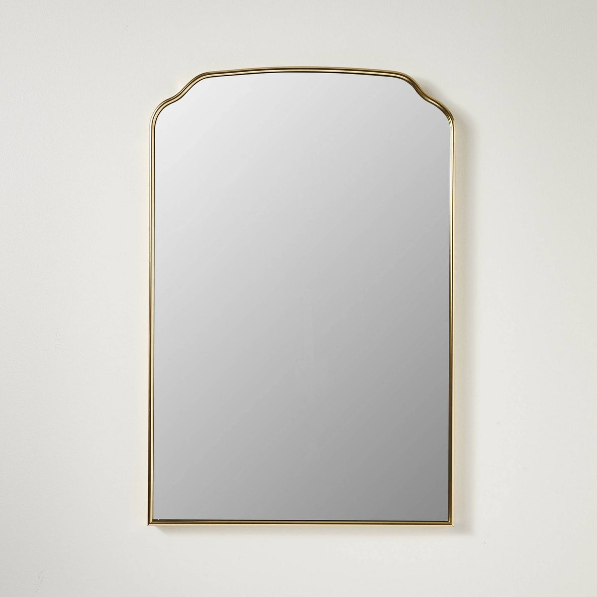 20"x30" Romantic Arch Aluminum Wall Mirror Brass - Threshold Designed with Studio McGee - Product image 1