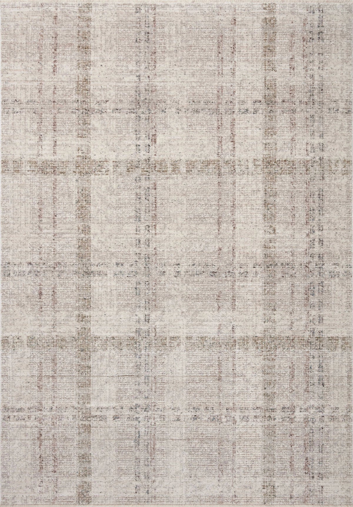 Angela Rose x Loloi 5'3" 7'6" Ivory Ember EMB-04 Area Rug - Product image 1