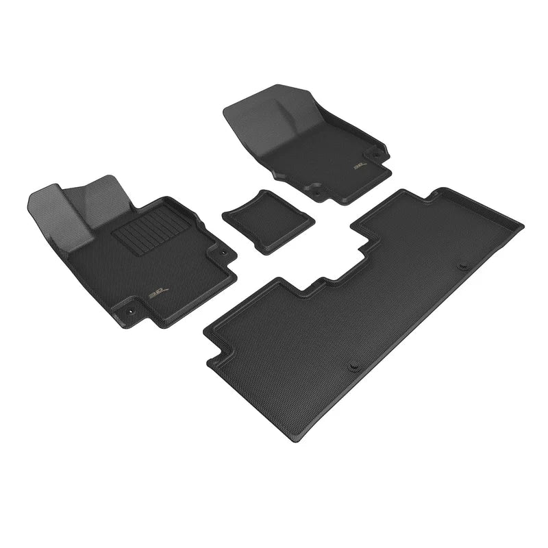 3D MAXpider L1GS01201509 - 2023+ Genesis Gv60 Kagu Floor Mat- Black R1 R2 R3