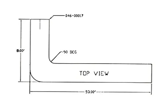 046-00563 Cummins Power Generation Generator Exhaust Pipe Use With