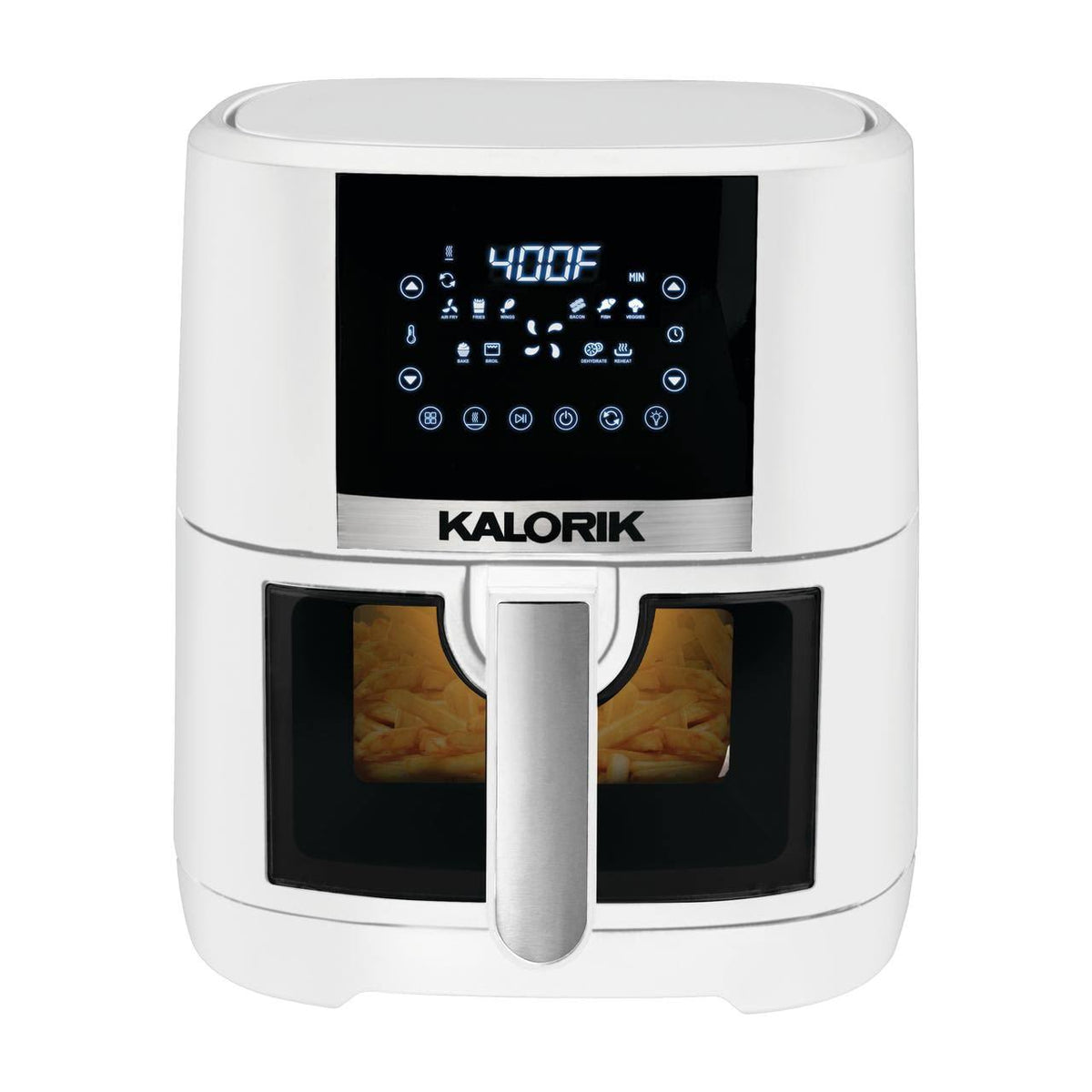 Kalorik 5 Quart Air Fryer with Ceramic Coating and Window, New, 13.5 in - Product image 1