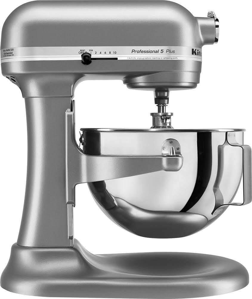 KitchenAid - Professional 5 Plus Series 5 Quart Bowl-Lift Stand Mixer - KV25G0XSL - Silver - Product image 1