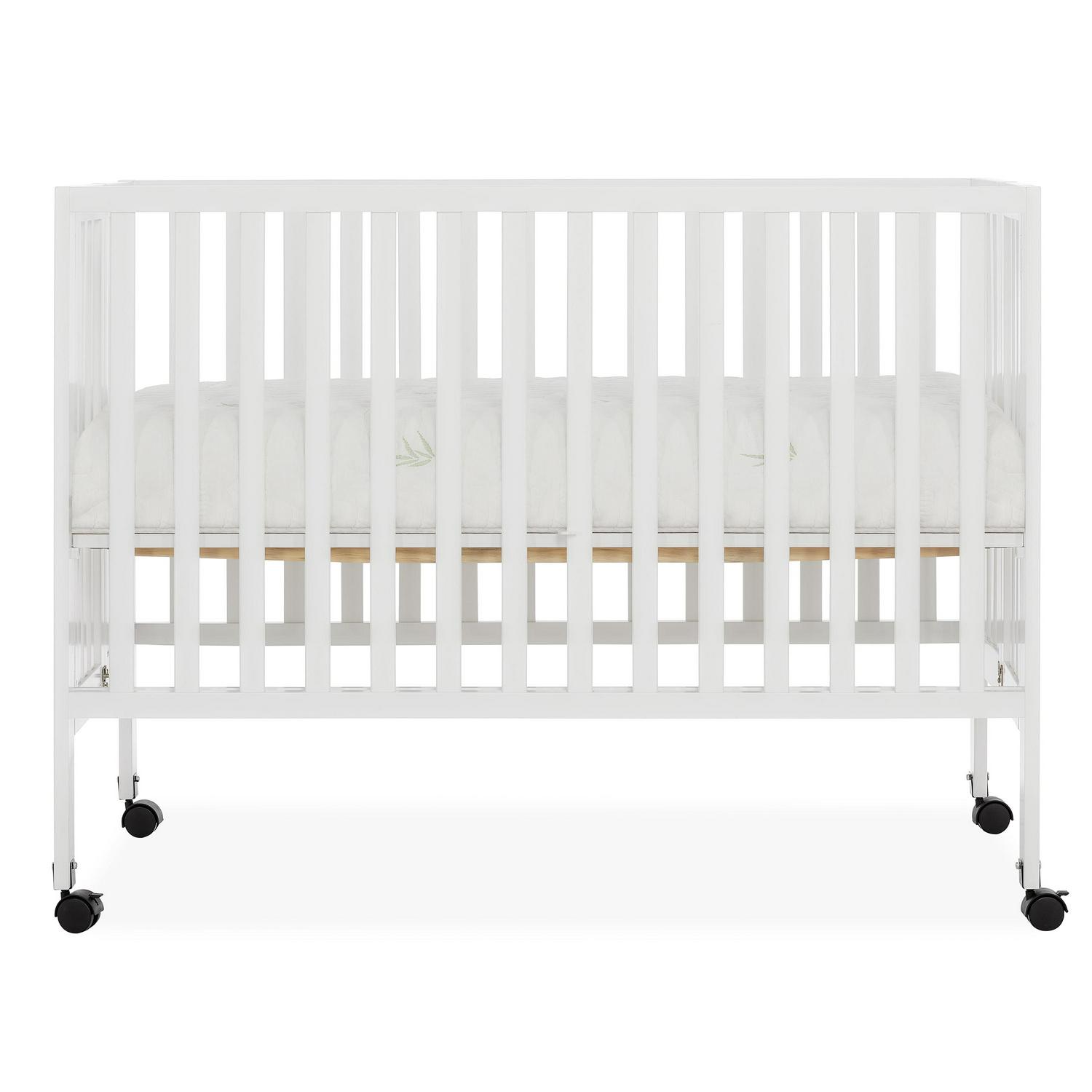 Dream on Me Quinn Full - Size Folding Crib. Removable Wheels. Modern Nursey. Adjustable Mattress Support - Product image 14