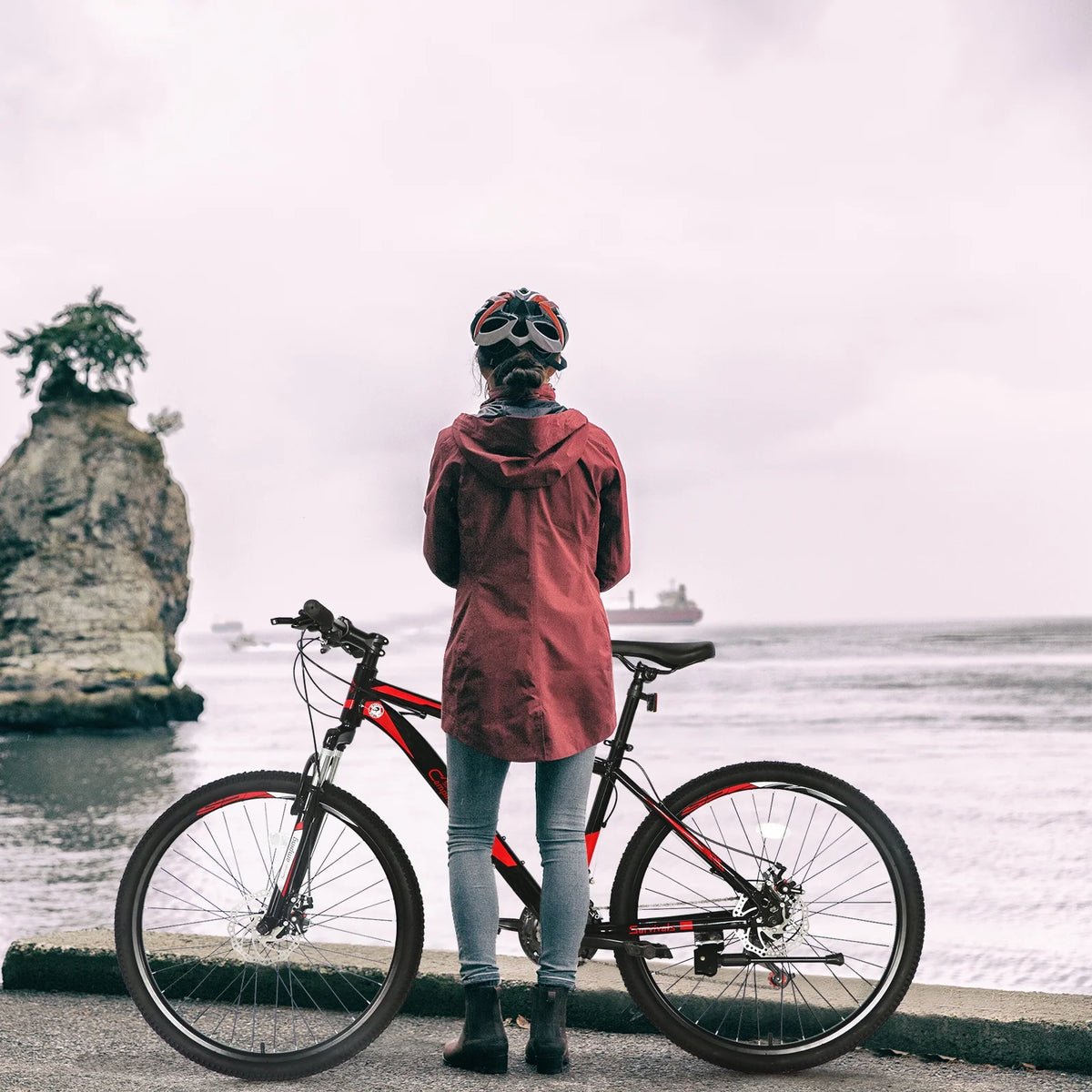26 in 21 Speed explorer Red Black Mountain Bike - Product image 9