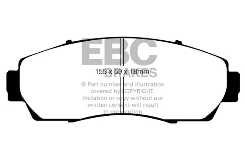 EBC - Front Yellowstuff Pad PN DP41743R