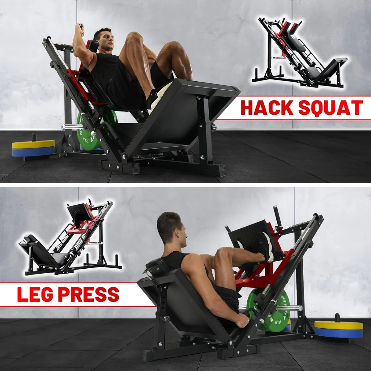 Ritfit Leg Press Hack Squat Machine, Professional Adjustable Leg Press Machine for Home Gym with Linear - Product image 23