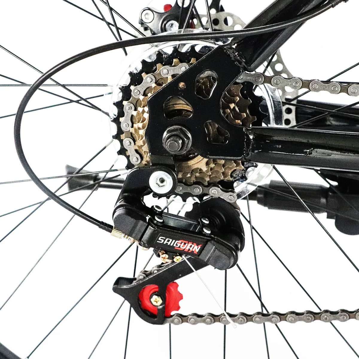 26 in 21 Speed explorer Red Black Mountain Bike - Product image 6