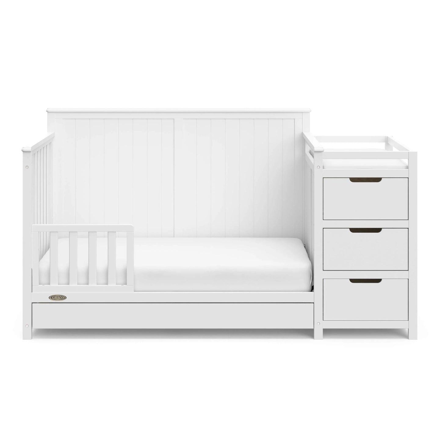 Graco Hadley 5-in-1 Convertible Crib and Changer with Drawer - Product image 7
