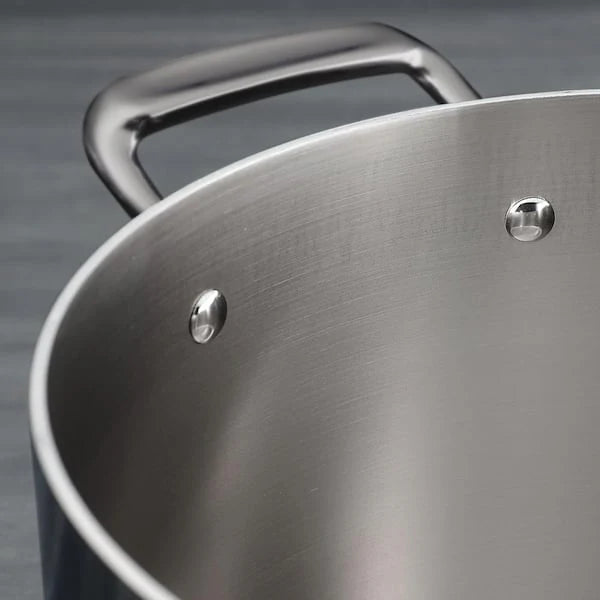 14 Piece Tri - Ply Clad Stainless Steel Cookware Set with Glass Lids - Product image 7