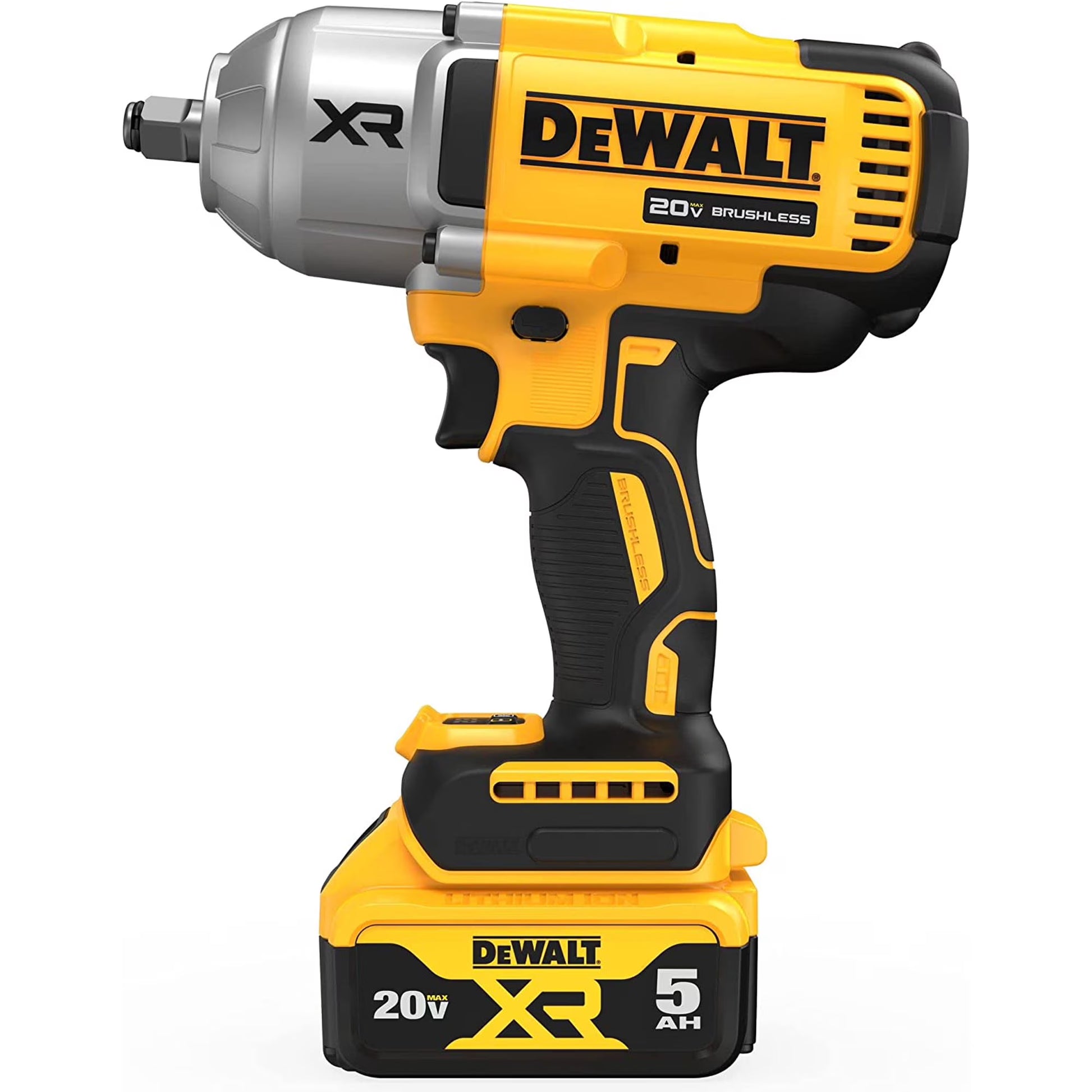 DEWALT 20V MAX XR 1/2" High Torque Impact Wrench with Hog Ring Anvil Kit (DCF900P1) - Product image 1