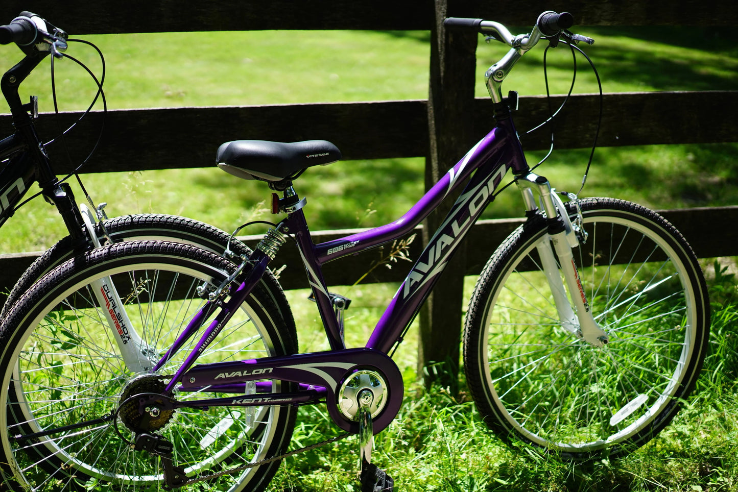 Kent Bicycle 26 In. Avalon Comfort Women'S Full Suspension Hybrid Bike, Purple - Product image 6