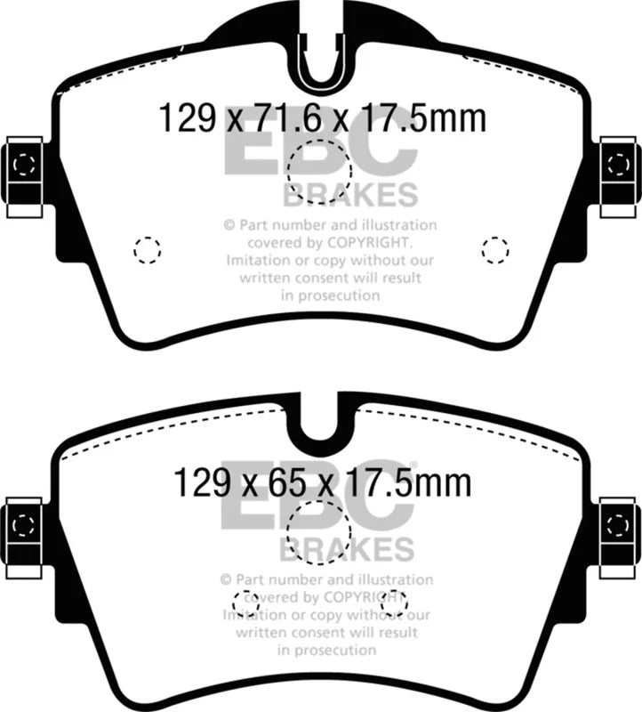 EBC - Front Yellowstuff Pad PN DP42227R