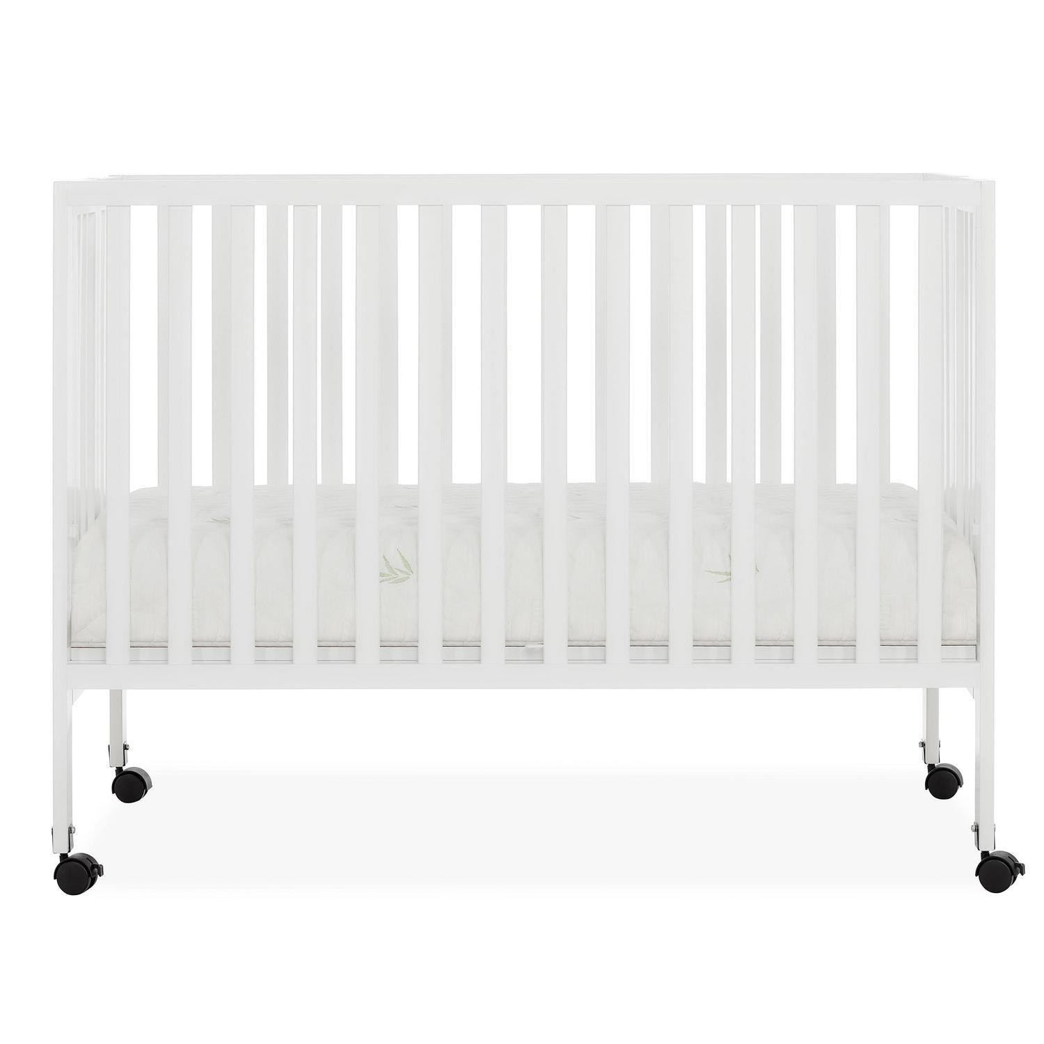 Dream on Me Quinn Full - Size Folding Crib. Removable Wheels. Modern Nursey. Adjustable Mattress Support - Product image 13