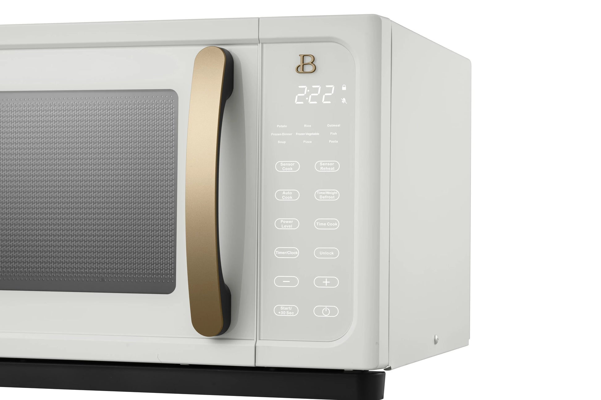 Beautiful 1.1 cu ft 1000 Watt, Sensor Microwave Oven, White Icing by Drew Barrymore, New - Product image 12