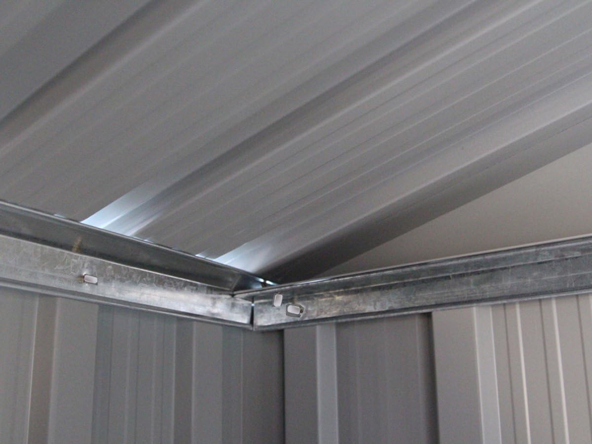 Rosas Metal Garden Shed - 7.06 M²