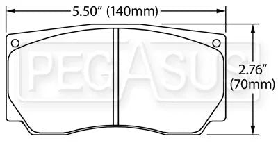 Hawk Performance HB221 Series Brake Pad