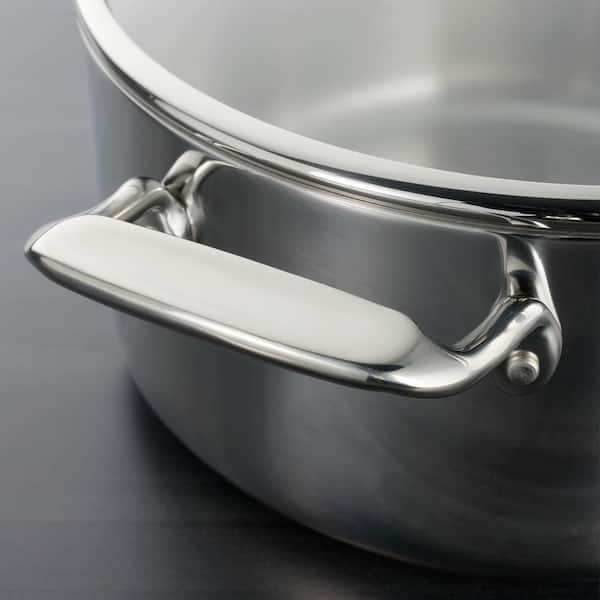 14 Piece Tri - Ply Clad Stainless Steel Cookware Set with Glass Lids - Product image 5