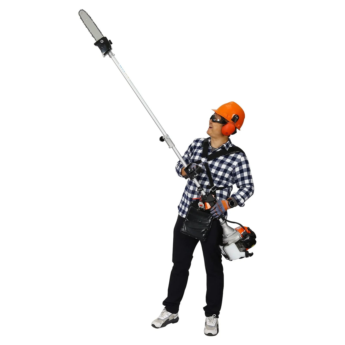 Eastvita Multi - Functional Trimming Tool with String Trimmer Brush Cutter Pole Saw Full Crank Shaft Design - Product image 7