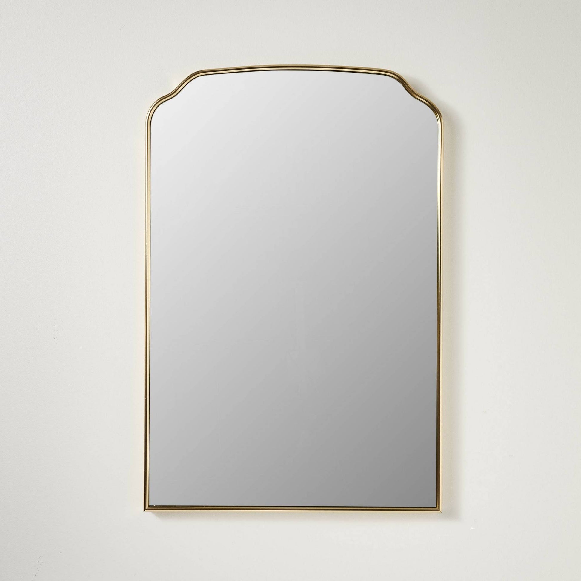 20"x30" Romantic Arch Aluminum Wall Mirror Brass - Threshold Designed with Studio McGee - Product image 1
