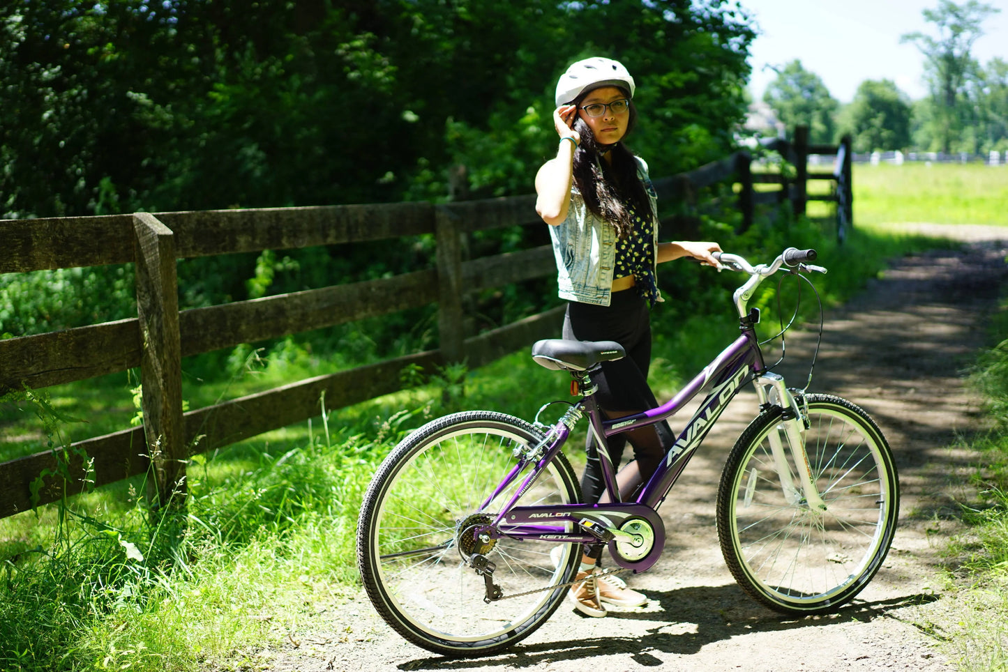 Kent Bicycle 26 In. Avalon Comfort Women'S Full Suspension Hybrid Bike, Purple - Product image 7