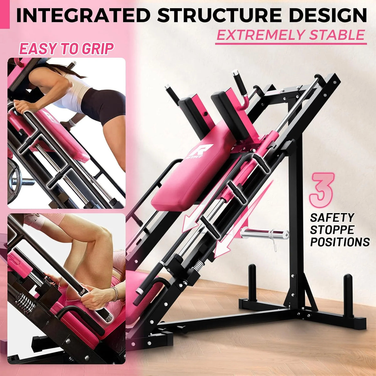 Ritfit Leg Press Hack Squat Machine, Professional Adjustable Leg Press Machine for Home Gym with Linear - Product image 7