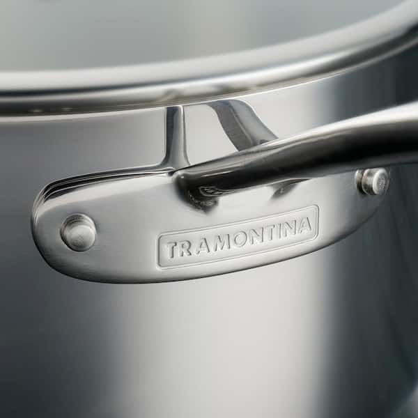 14 Piece Tri - Ply Clad Stainless Steel Cookware Set with Glass Lids - Product image 4