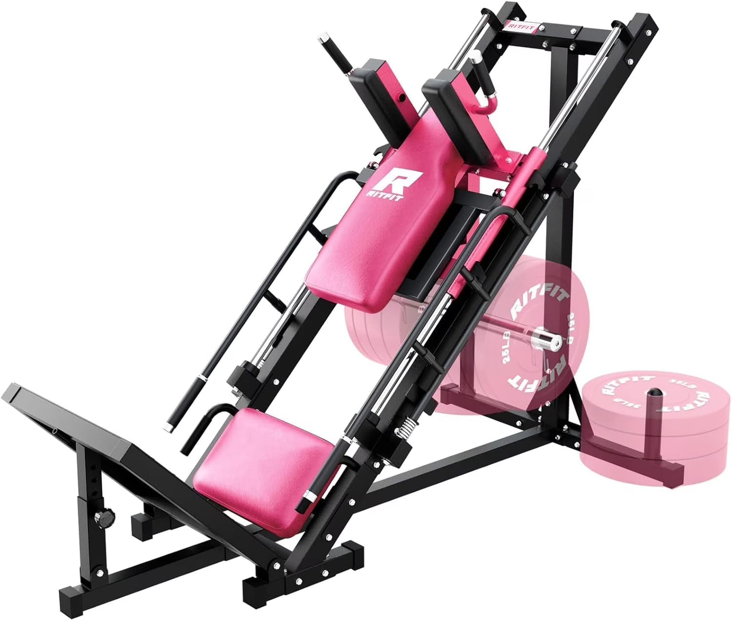 Ritfit Leg Press Hack Squat Machine, Professional Adjustable Leg Press Machine for Home Gym with Linear - Product image 1