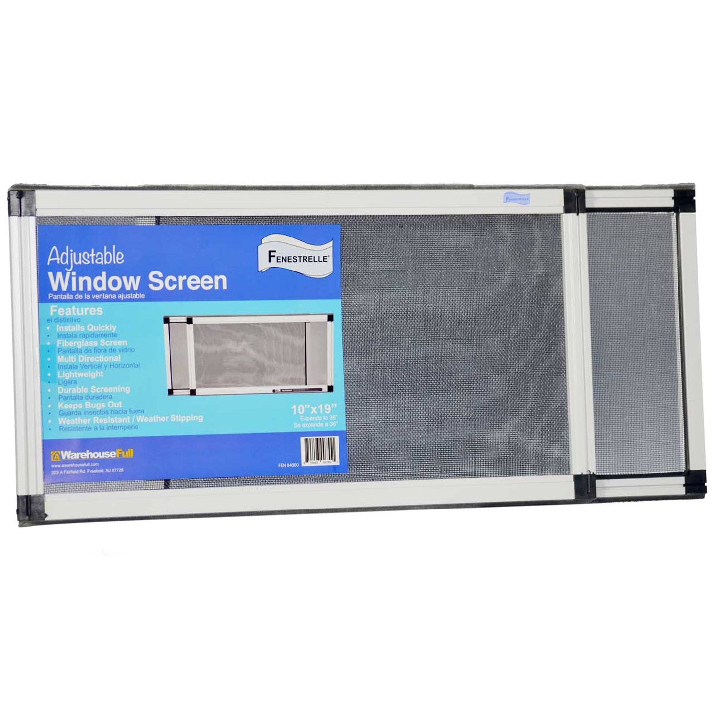 Fenestrelle Adjustable Window Screen 2 Way - Product image 1