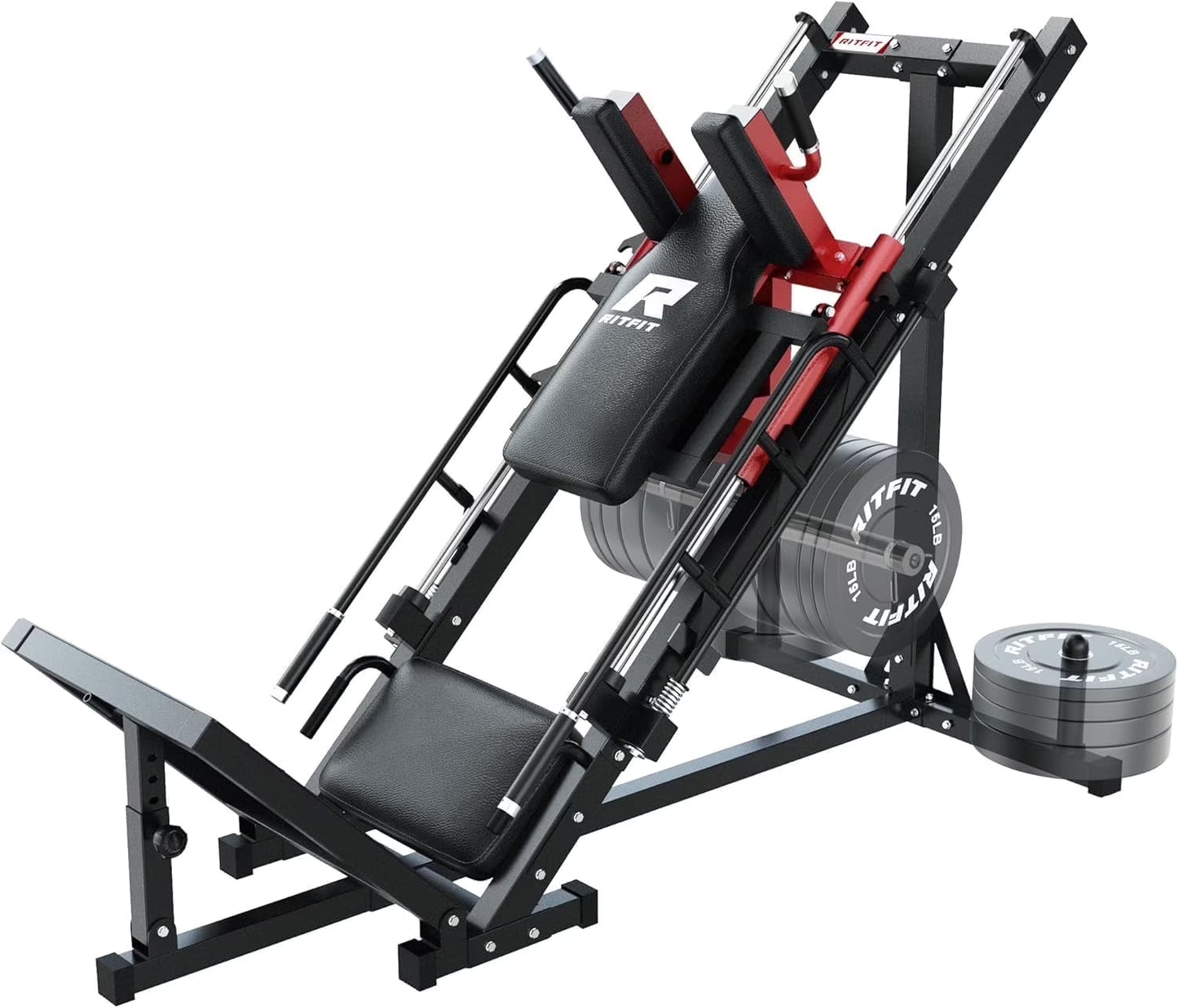 Ritfit Leg Press Hack Squat Machine, Professional Adjustable Leg Press Machine for Home Gym with Linear - Product image 5