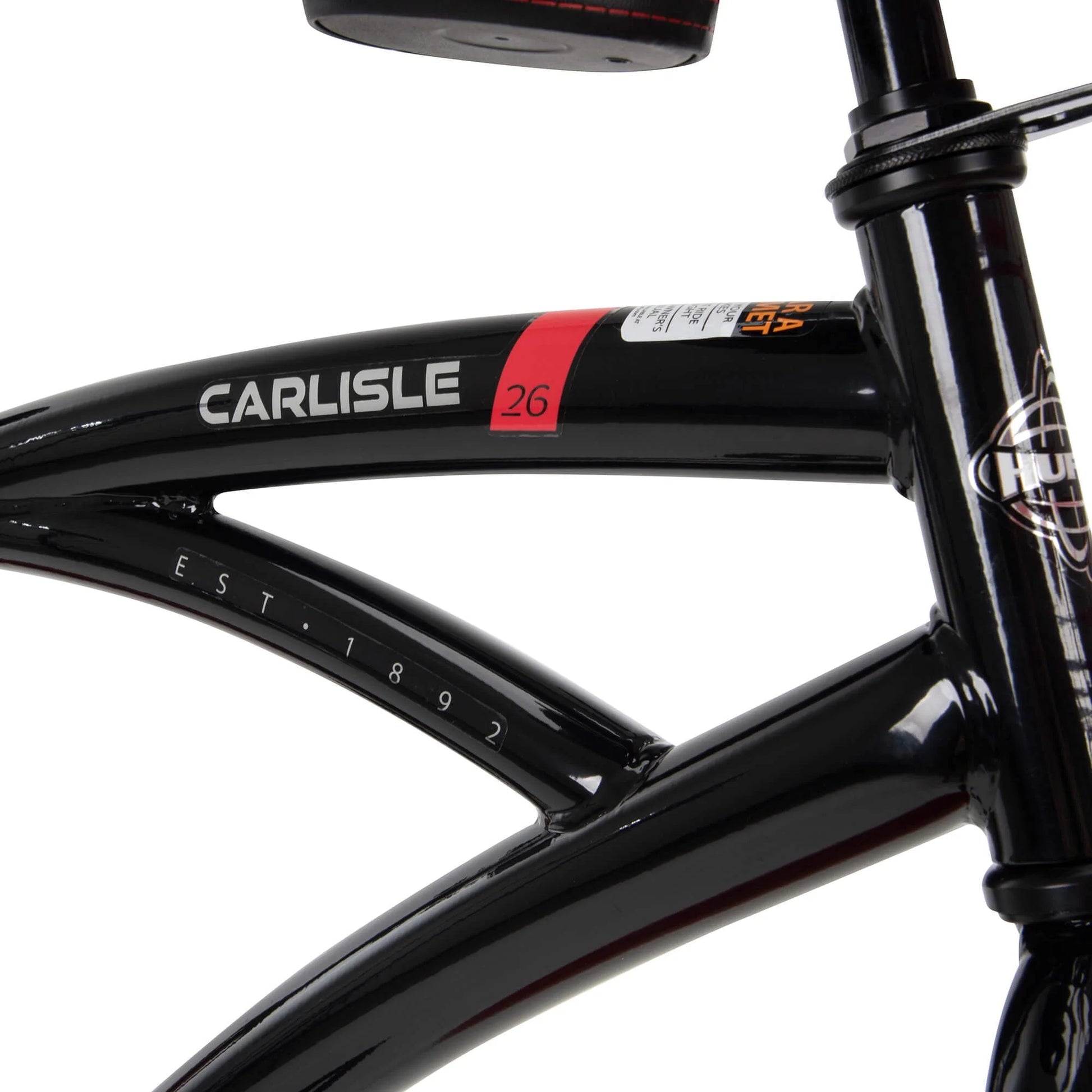 Huffy 26 In. Carlisle Men'S Comfort Cruiser Bike, Black