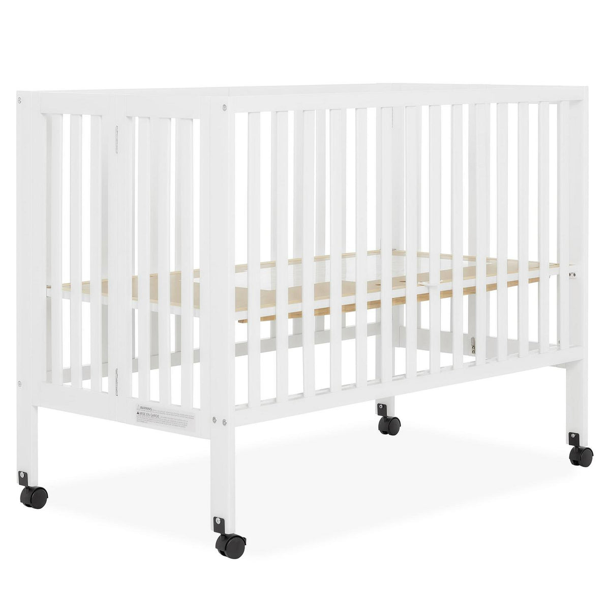 Dream on Me Quinn Full - Size Folding Crib. Removable Wheels. Modern Nursey. Adjustable Mattress Support - Product image 12