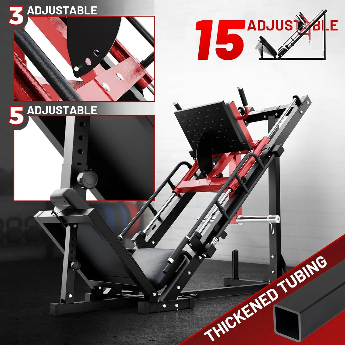 Ritfit Leg Press Hack Squat Machine, Professional Adjustable Leg Press Machine for Home Gym with Linear - Product image 25