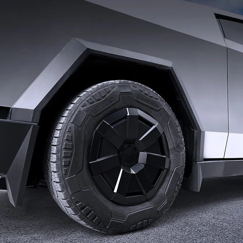 Wheel Covers Matte Black Hubcaps for Cybertruck